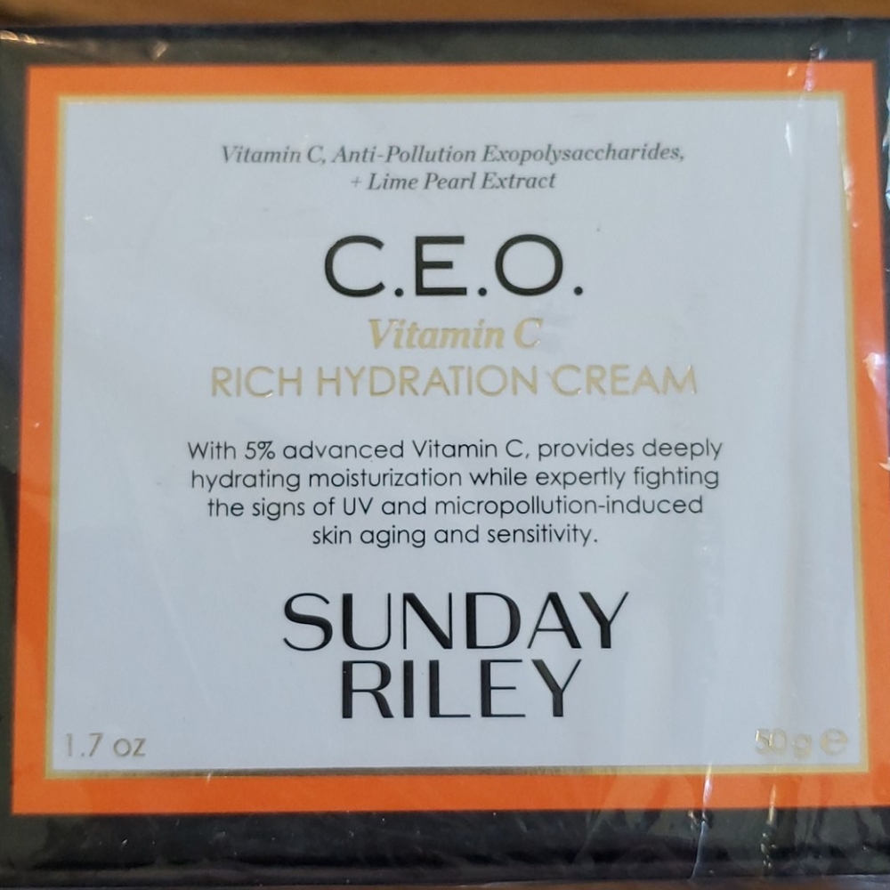 Sunday Riley CEO Vitamin C Hydration Cream 1.7 oz